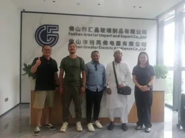 20260729 Middle Eastern clients visit Greafor