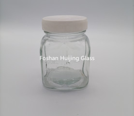 Round Soda lime Glass Grinder Cup blender jar for mixer B061 | 300ml Baby Food Blender Jar | Mason Style Blender Jar Manufacturer