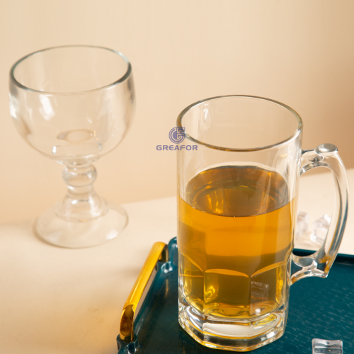 F186-JH2133 Promotion Glasses Beer Glassware Cup Classic Craft Beer Glass for Men big glass