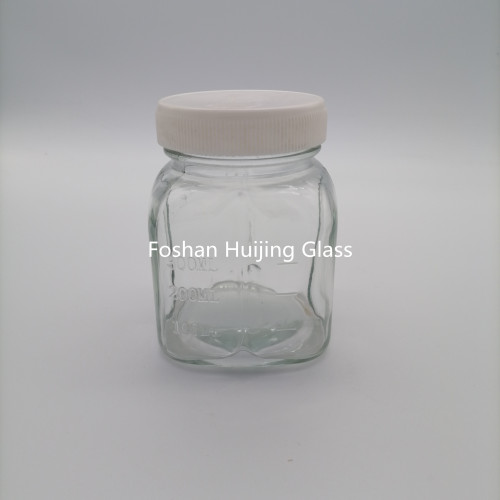 Round Soda lime Glass Grinder Cup blender jar for mixer B061 | 300ml Baby Food Blender Jar | Mason Style Blender Jar Manufacturer